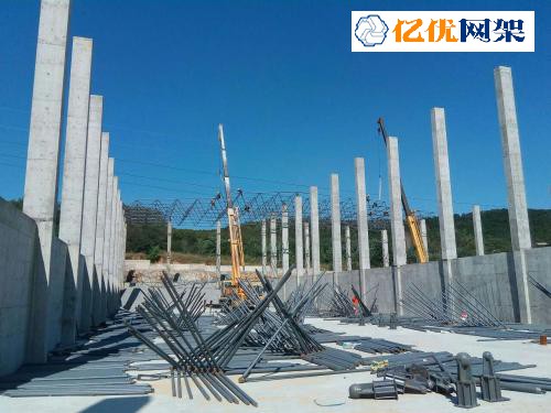 金华料棚网架设计